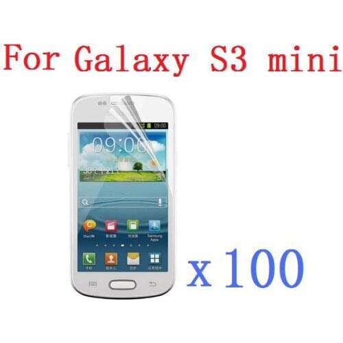 High Clear LCD Screen Protector For Samsung Galaxy S3 III mini I8190 + Cleaning Cloth +Wholesale For 100PCS/Lot