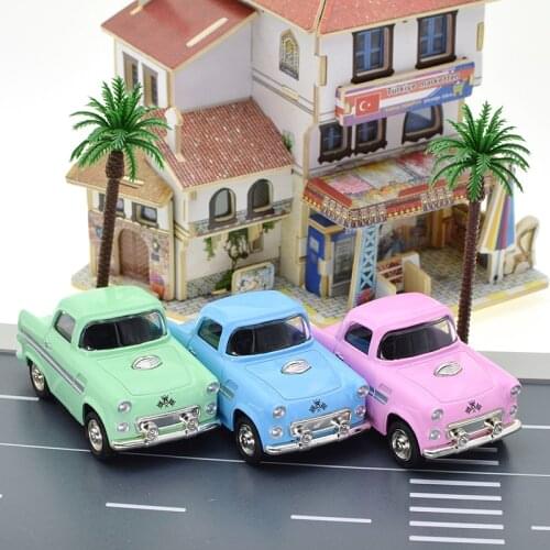 Styles Mini Diecast Car Alloy Pull Back Vehicles Model Toy Engineering Truck Taxi Bus Toys Car For Boy Kids Collection Gift 202