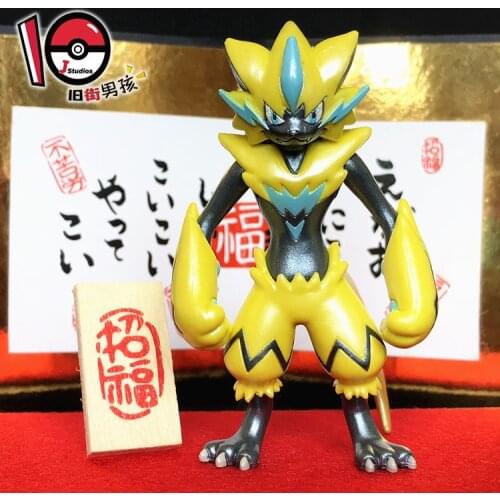 Tomy Pokemon Action Figure Ash Ketchum Zeraora Eevee and Other Limited and Rare Model Toys