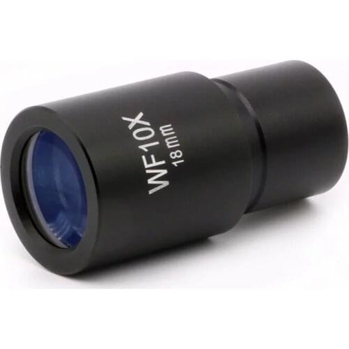 WF10X/18mm 23.2mm Optical Lens Microscopio Ocular Microscope Eyepieces Wide Field Eyepiece for Biological Microscope