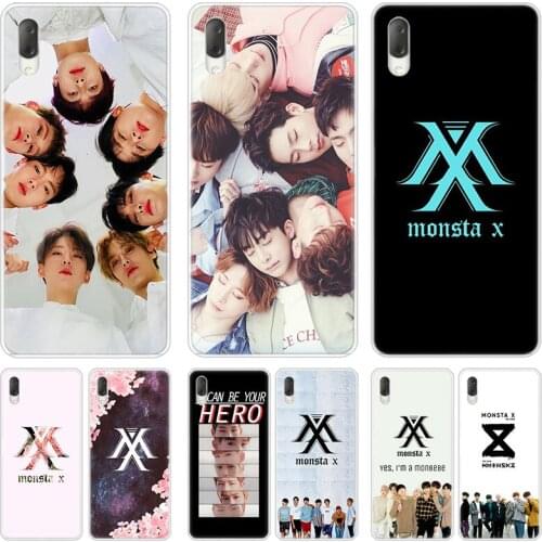 Hot Monsta X KPOP Boy Hard Case For Sony Xperia L1 L2 L3 X XA XA1 XA2 Ultra E5 XZ XZ1 XZ2 Compact XZ3 M4 Aqua Z3 Z5 Premium