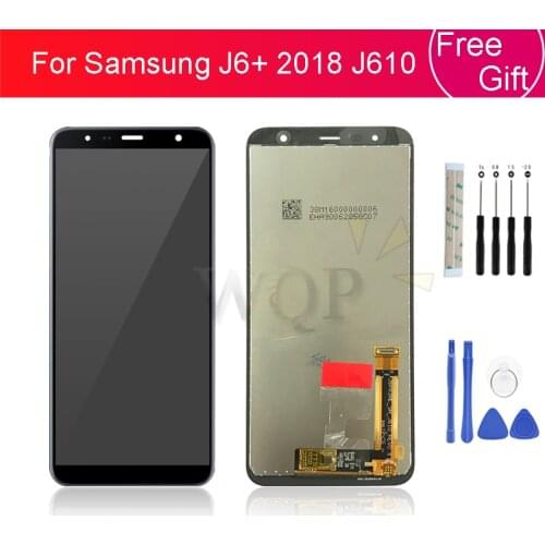 For Samsung J610 LCD Display Screen with Touch Screen Digitizer Assembly Replace 100% Tested For samsung J6+ lcd