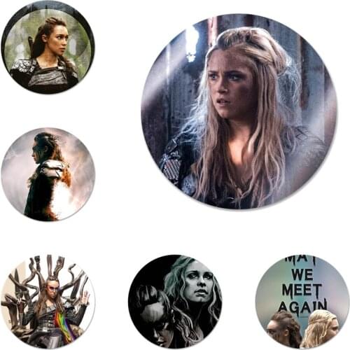 The 100 Lexa TV Show Badge Brooch Pin Accessories For Clothes Backpack Decoration gift