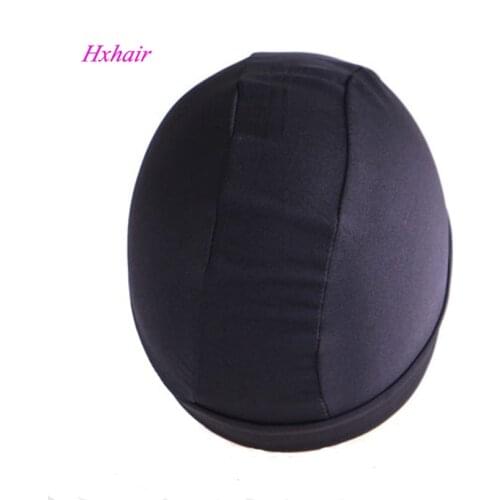 12pcs Wigs caps Glueness Elastic cap Hairnet Spandex Dome Cap for Making Wigs Snood Nylon Strech Ultra Stretch Silky Texture