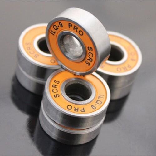 16 Pcs ABEC-9 Stainless Steel Bearings High Performance Inine Roller Skate Scooter Skateboard Wheel