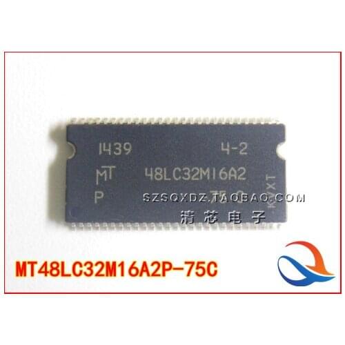 20Pcs MT48LC32M16A2P-75:C New