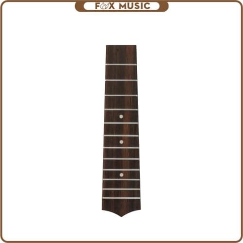 21 Inch Soprano Uke Fingerboard Rosewood 12 Wire Frets Fretboard Ukulele DIY Parts Replacement