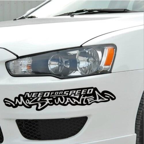 Car Stickers Need For Speed Most Wanted Racing Creative Decals Auto Tuning Styling 21x4cm 31x6cm D15