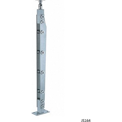 Freeshipping 950mm JS164 Column Customade Floor Mount Newel Handrail Armrest Post Pillar Pole for Staircase