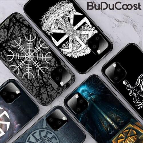 Hrmes Slavic Viking symbol Kolovrat Phone Case for iphone 11 Pro11 Pro Max X XS XR XS MAX 8plus 7 6splus 5s se 7plus case