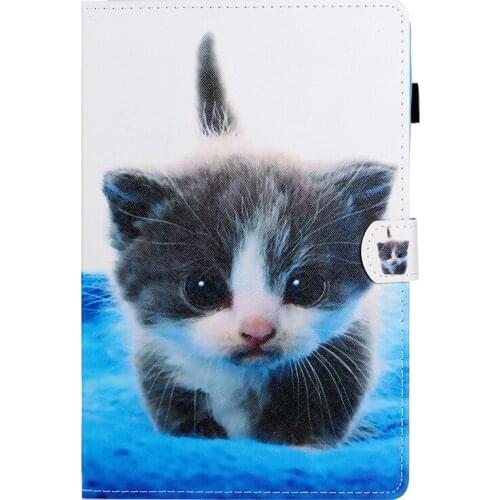 PU Leather Case with Wallet Slot Auto Sleep Wake UP Smart Cover for Kindle Fire HD 8 2016 2017 E-Reader Back TPU Cover +Stylus