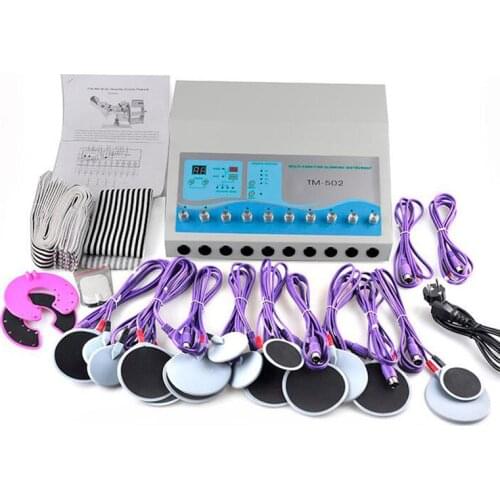 Body physical therapy rehabilitation mechanical and electrical flow patch weight-loss device biological current wave EMS