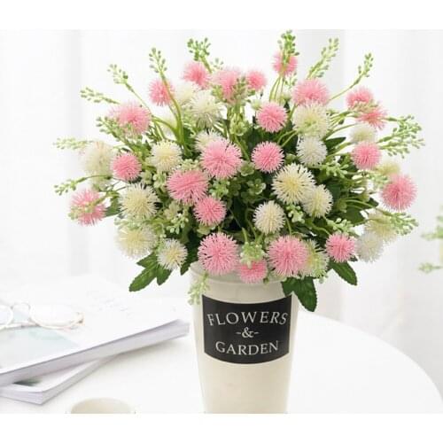 6 Forks/Bouquet 34cm Artificial Orange Leaf Simulation Plants Leaves Home Balcony Garden Landscape Decoration Accessories