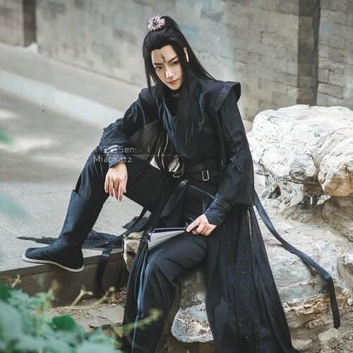 Anime Tian Guan Ci Fu He Xuan Cosplay Costume Sha Po Lang Chang Geng Mo Ran Character Unisex Suits Hanfu Chinese Ancient Outfits