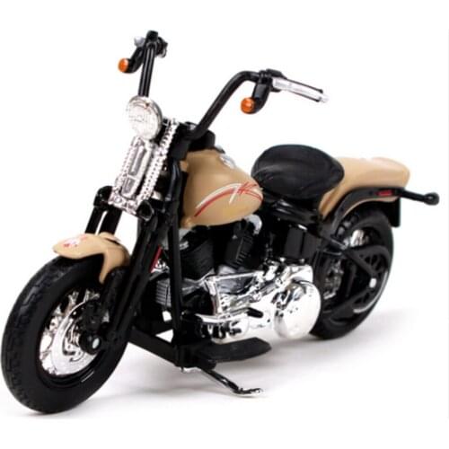 Maisto 1:18 2008 FLSTSB Cross Bones Motorcycle Model New in Box