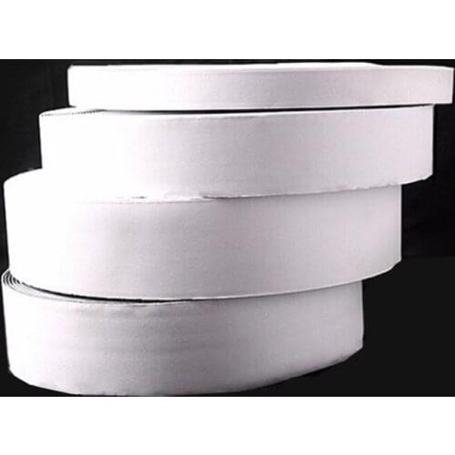 White Self Adhesive Hook And Loop Strips Set With Super Sticky Glue Nylon Fabric Fastener MST04