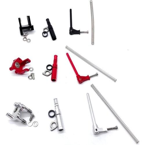 2-7 speeds derailleur set bicycle derailleur set chain pusher spring for folding bike