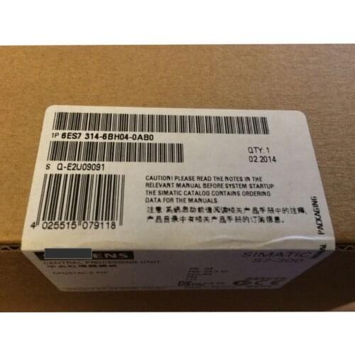 New original 6ES7314-6BH04-0AB0 S7-300 CPU314C-2PTP module spot
