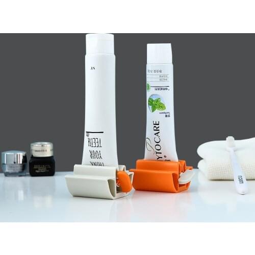 Manual Toothpaste Squeezer Plastic Manual Squeezer Tube Simple Extruder Winder Bathroom Supplies That Can Save Toothpaste