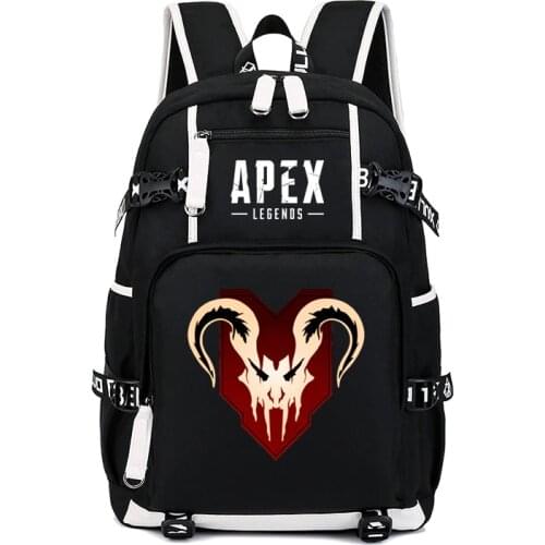 Hot Game Apex Legends Backpack Cosplay Kids Teens Laptop Shoulder Travel Mochila Anime Gamer Student School Bags Gift