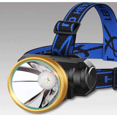Most Powerful T9 Led Headlamp 10000LM Head lamp USB Rechargeable Headlight Waterproof Zooma Fishing Light Use 18650 Battery 1pcs