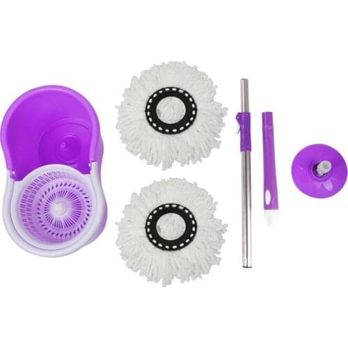 Removable Cleaning Mops Hand Pressing Spin Mops Broom Bucket Home Kitchen Floor Cleaner With Bucket Household Tools HWC