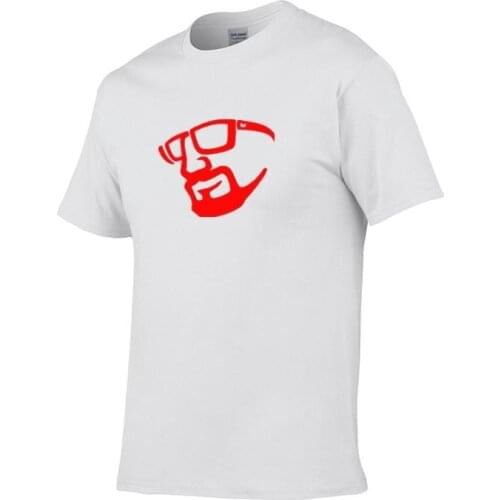 Blue glasses t-shirt mens 2020 Harajuku hip hop short sleeve T-shirt casual top street style large T-shirt cotton mens wear