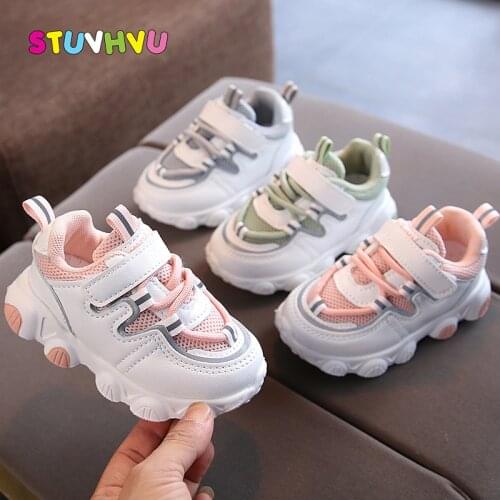 Sports Shoes for Kids Mesh Breathable Girls Sneakers 2021 Spring and Autumn Boys Running Shoes Soft Sole Casual Children Sneaker