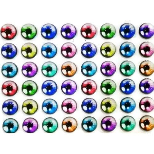 12mm 48pcs glass eyes for stuffed toys doll making supply