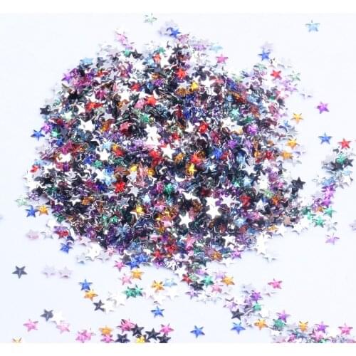 3mm 40g 10000pcs Pentagram Acrylic Rhinestones Non Hotfix Glue On Loose Stones Flatback Beads For Nail Phone Case DIY Decoration
