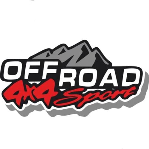 Car Stickers Decor Motorcycle Decals Off Road 4X4 Sport Auto Decorative Accessories Creative Sunscreen Waterproof PVC,20cm*11cm