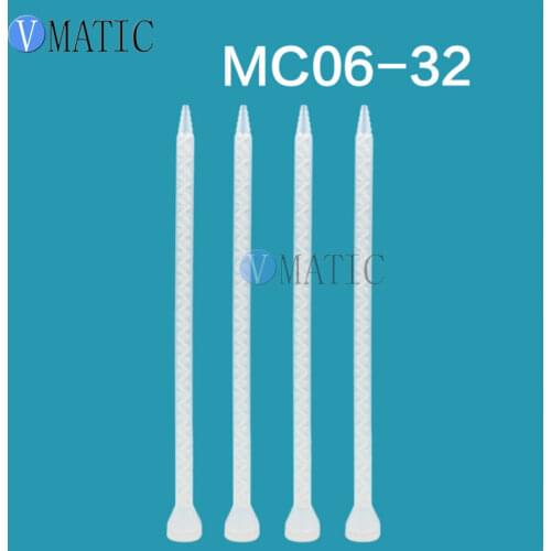Free Shipping High Quality Resin Static Mixer MC06-32 Mixing Nozzles For Duo Pack Epoxies (White Core)