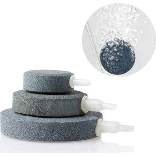4/6/8cm Aquarium Air Bubble Disk Stone For Fish Tank Pond Air Pump Aquarium Acceossries Oxygen Pump Hydroponic Plate Diffuser