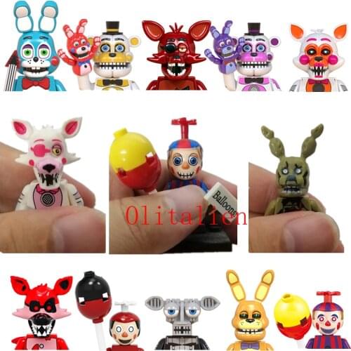 Hasbro Toy Story Toons Rex Midnight Bear Action Figure Foxy Chica Mini Model Dolls Kids Gift Toy for Children