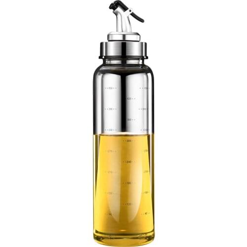 Kitchen Cooking Seasoning Oil Bottle Sauce Bottle Glass Storage Bottles for Oil Vinegar Oil Dispenser Condiment Dispenser