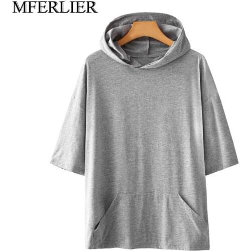 Spring Summer men Hoodies 5XL 6XL 7XL 8XL 9XL Bust 140cm Plus size Loose 3 colors large size Sweatshirts men