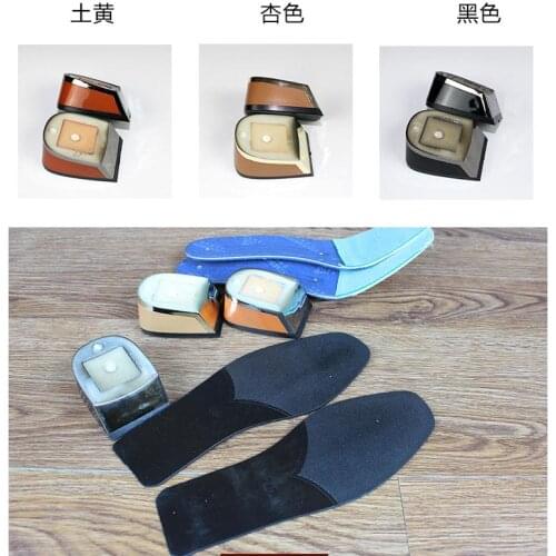 Square Head New Womens Shoe Material Handmade Shoe Last Tool Rubber Shoe sole Thick heel DIY Shoe Bottom 1729