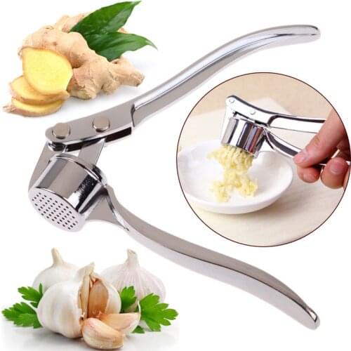 New Arrivals Kitchen Squeeze Tool Stainless Steel Ginger Crusher Garlic Presses Kitchen Squeeze Tools Vegetable Cooking Tools