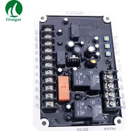 Original KUTAI EC-02 Auto Start Control Unit for DENYO Generator Works with Both 12V and 24V Generators
