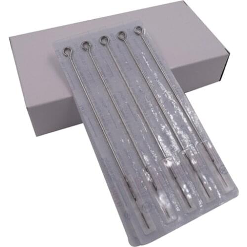 Tattoo needle 5RS 15pcs Mixed Assorted Sterilized Tattoo Needles Round Liner 5RS for tattoo machine gun grip tip