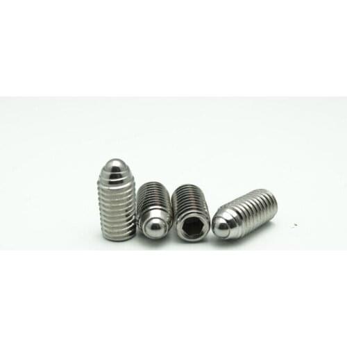 TF08003-M5x12 Stainless steel Ball Spring Plunger