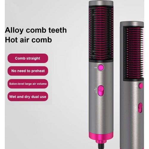 2 In 1 Hair Straightener Adjustable Temperature Hair Curlers Plate Professional Hair Iron For Thick Hair Hair Styling Tools