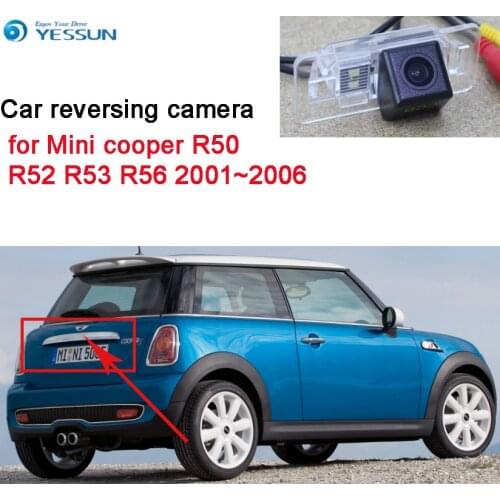 YESSUN Car Parking Rear View Camera For Mini cooper R50 R52 R53 R56 2001~2006 CCD HD Night Vision Waterproof Backup Reverse CAM