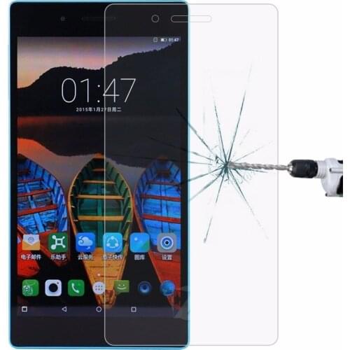 0.3mm For Lenovo Tab3 730M Tablet 9H Surface Hardness Tempered Glass Screen Protector