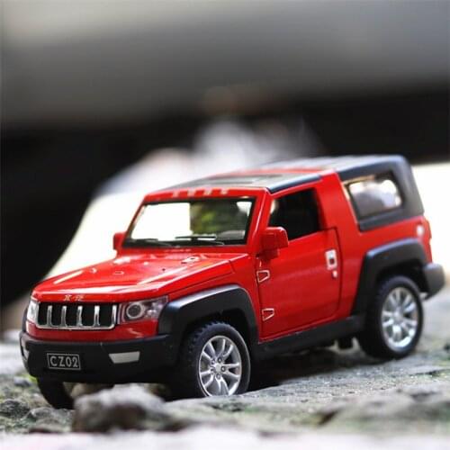 1:32 Toy Car Beijing JEEP Metal Toy Alloy Car Diecasts & Toy Vehicles Car Model Wolf Warriors Model Car Toys For Children