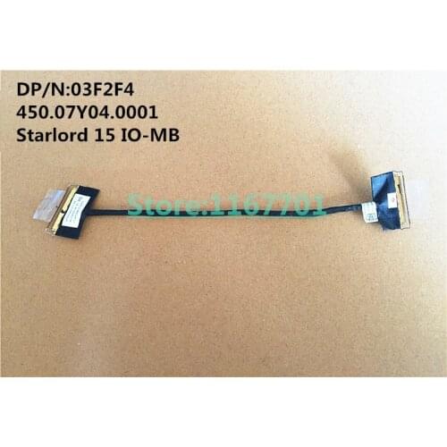 100% Original Laptop/notebook LCD/LED/LVDS cable for Dell Inspiron 5568 7569 03F2F4 450.07Y04.0001 Starlord 15 IO-MB