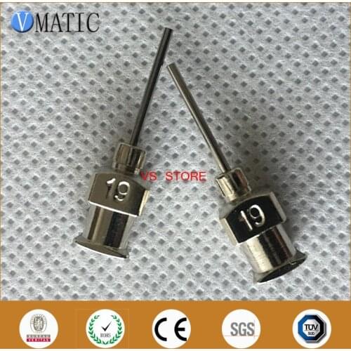 Free Shipping 12Pcs 1/2 Inch 19G Stainless Steel Dispensing Needles And Tips
