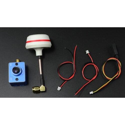 TUZ FPV 32Ch 600mW Video Transmitter + 720P HD Camera 2-in-1 M600T for RC Multicopter