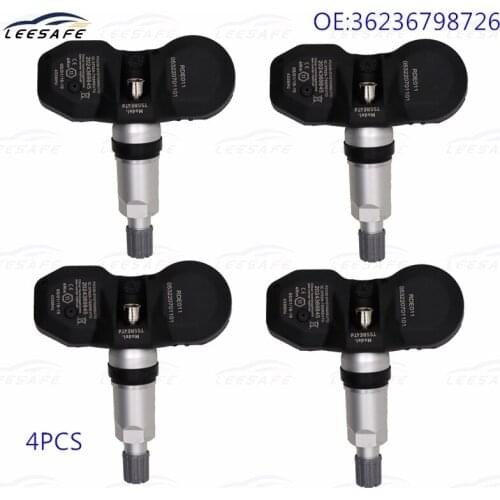 4PCS 36236798726 6798726 TPMS Tire Pressure Monitor Sensor for Mini R55 BMW 3 5 7 Series E60 E65 Z4 E86 E89 X3 E83 X5 E70 X6 E71