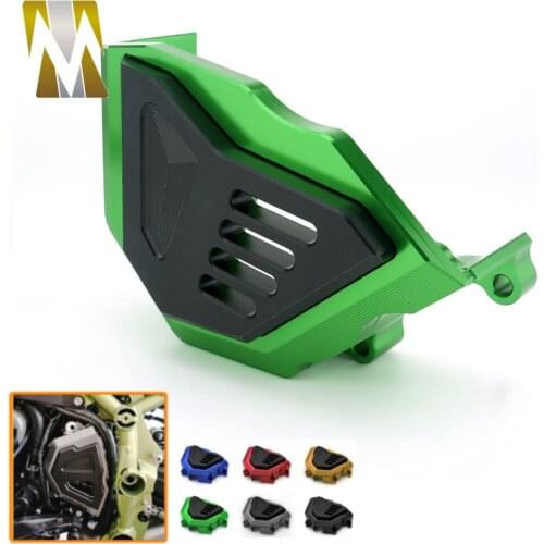 Motorcycle Accessories Front Sprocket Chain Guard Cover Engine Slider Protector For Kawasaki Z900 Z 900 2017 LOGO Z900